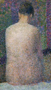 Modelo desde atrás, 1886
